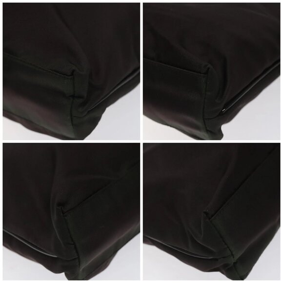 PRADA Hand Bag Nylon Khaki Auth ki5477 - Picture 15 of 16